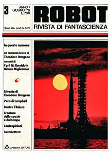 Robot. Rivista di fantascienza N. 3 - Giugno 1976