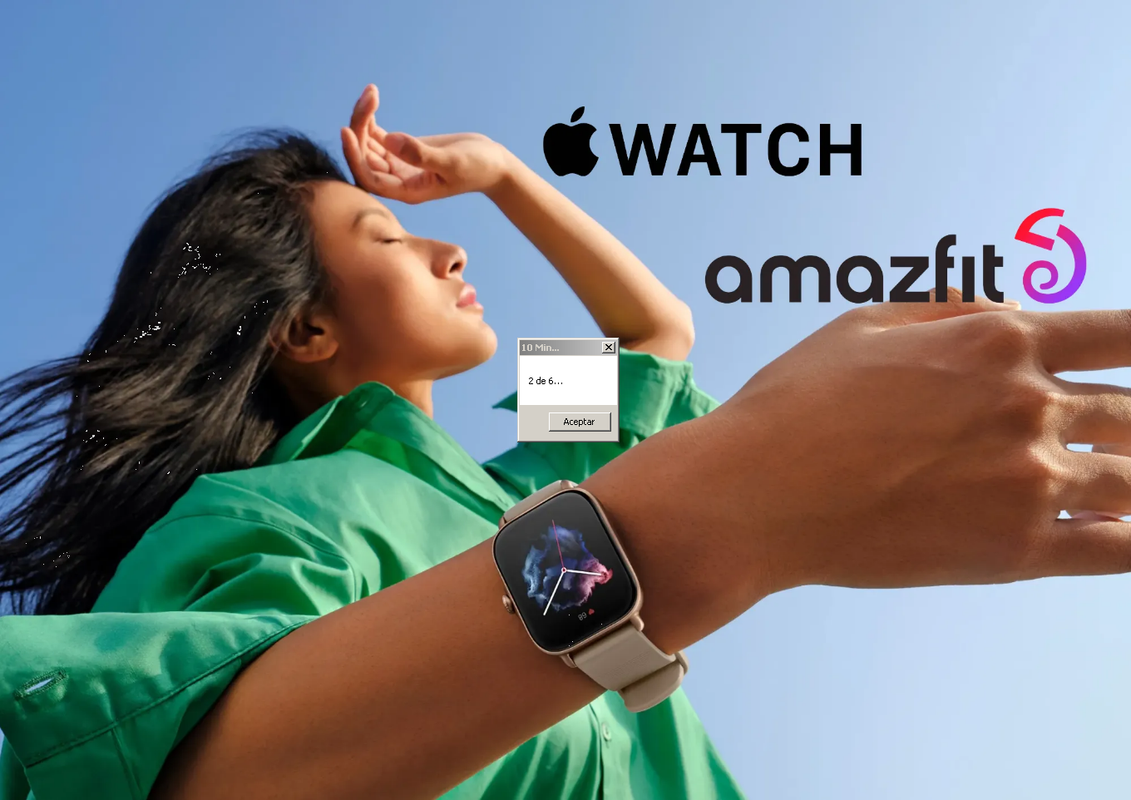 ¿Qué tan parecidos son los smartwatches de Amazfit a los Apple Watch?