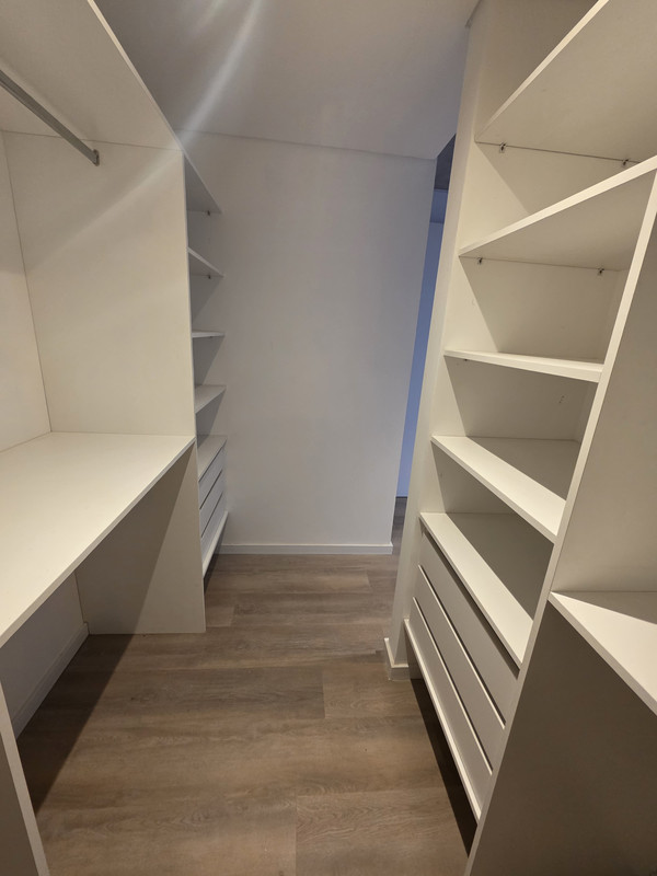 Vestidor en melamina Blanca