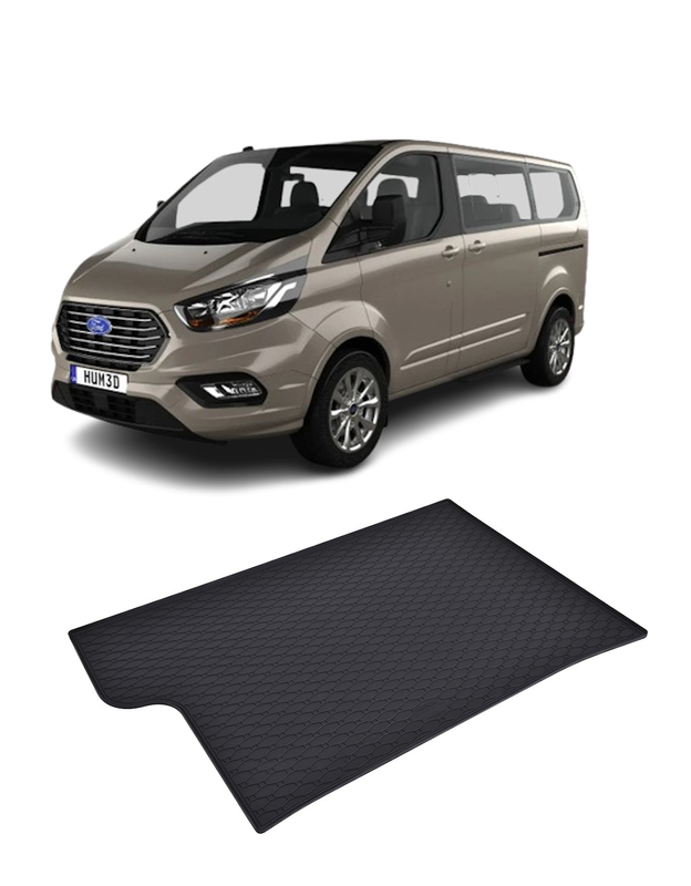 Tavita auto FORD Tourneo Custom 2018-prezent, protectie portbagaj, Cri-Flo, din cauciuc 100%, compatibil cu autoturismul FORD Tourneo Custom