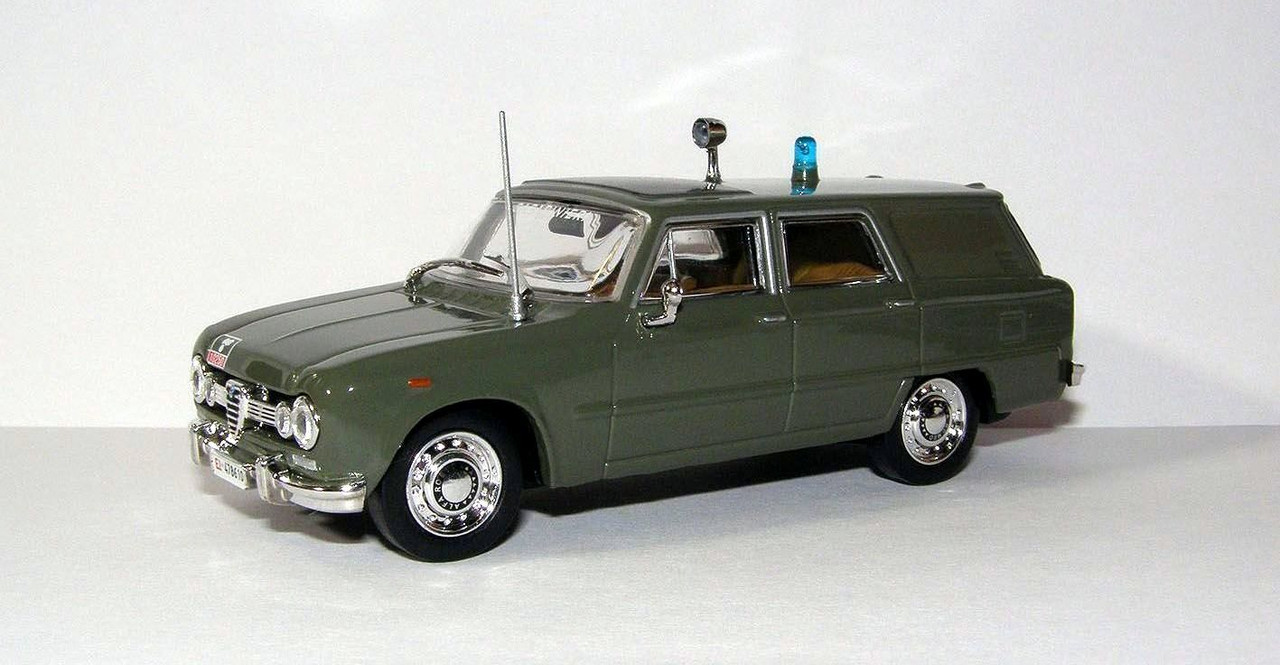 1967 Alfa Romeo Giulia Super 1600 (Tipo 105) Polizia Speciale Fu