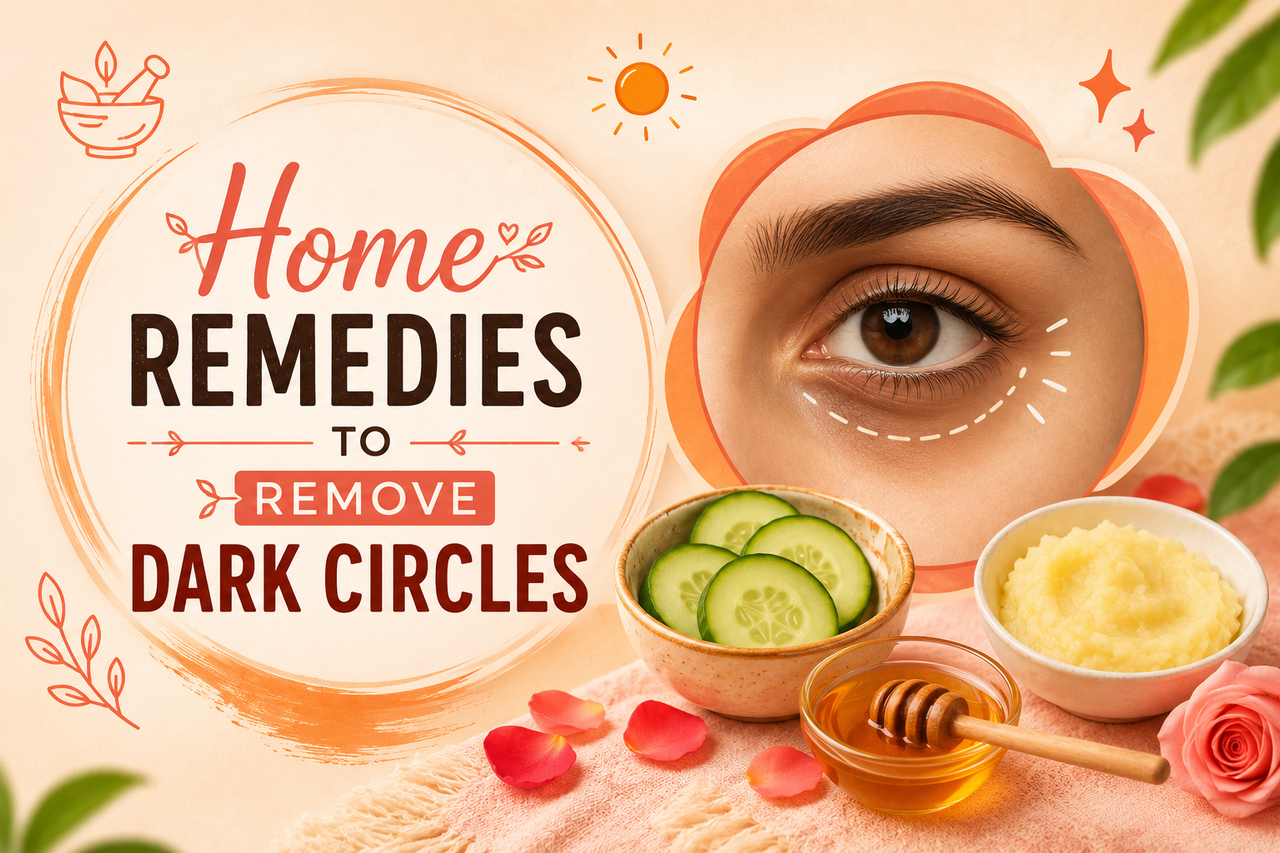 How to remove dark circles