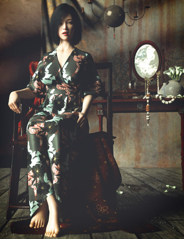 Asian Mood Vignette