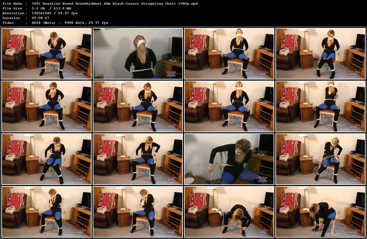3581 Beauties Bound Boundmidwest Bdw Black Canary Struggling Chair 1080p mp4