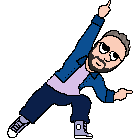 Pixel art of team member