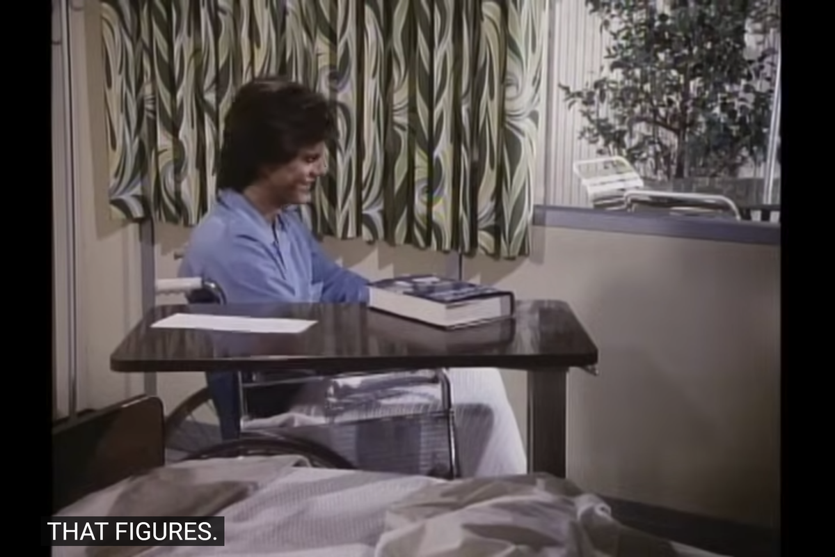 Actor Ken Olandt in a scene from Highway To Heaven