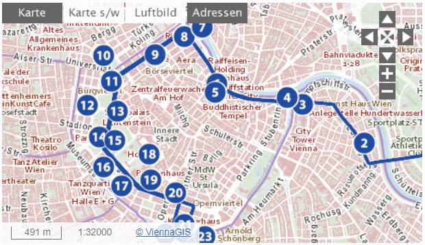 Recorrido por el Ring con tranvías 1, 2, 71 y D - Transportes en Viena: Metro, bus, tranvía, S-Bahn, tickets