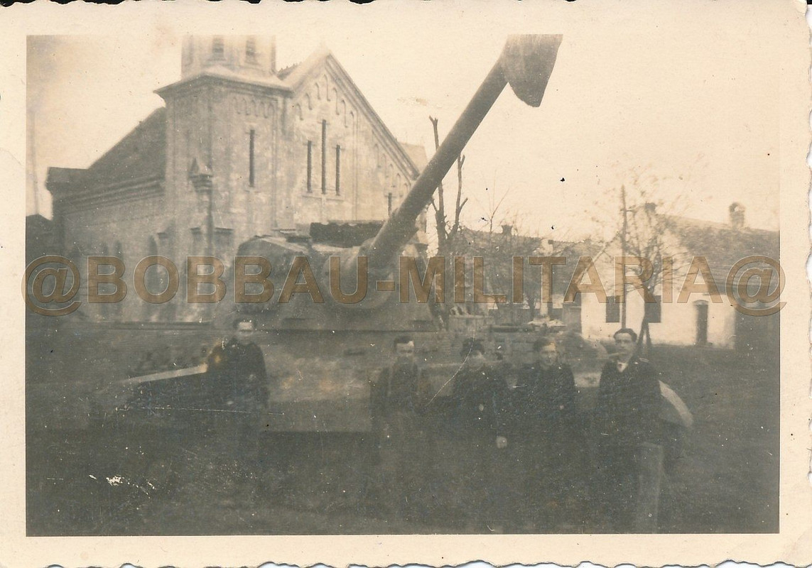 Foto Frankreich Normandie 1944 Panzerkampfwagen VI Tiger II Königstiger