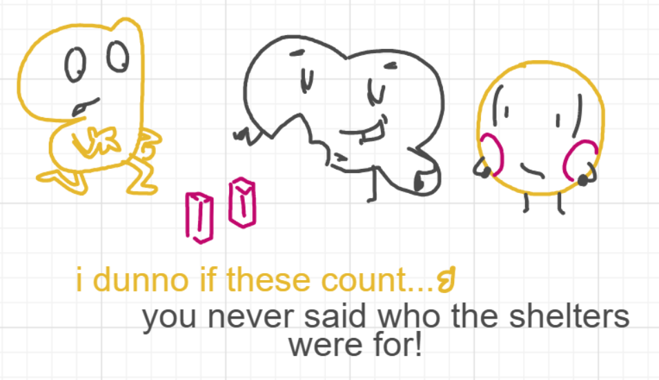 A panel from The Prime Number Few, episode eight of the Board Boards object show by Furretwalk/WalkingFurret.