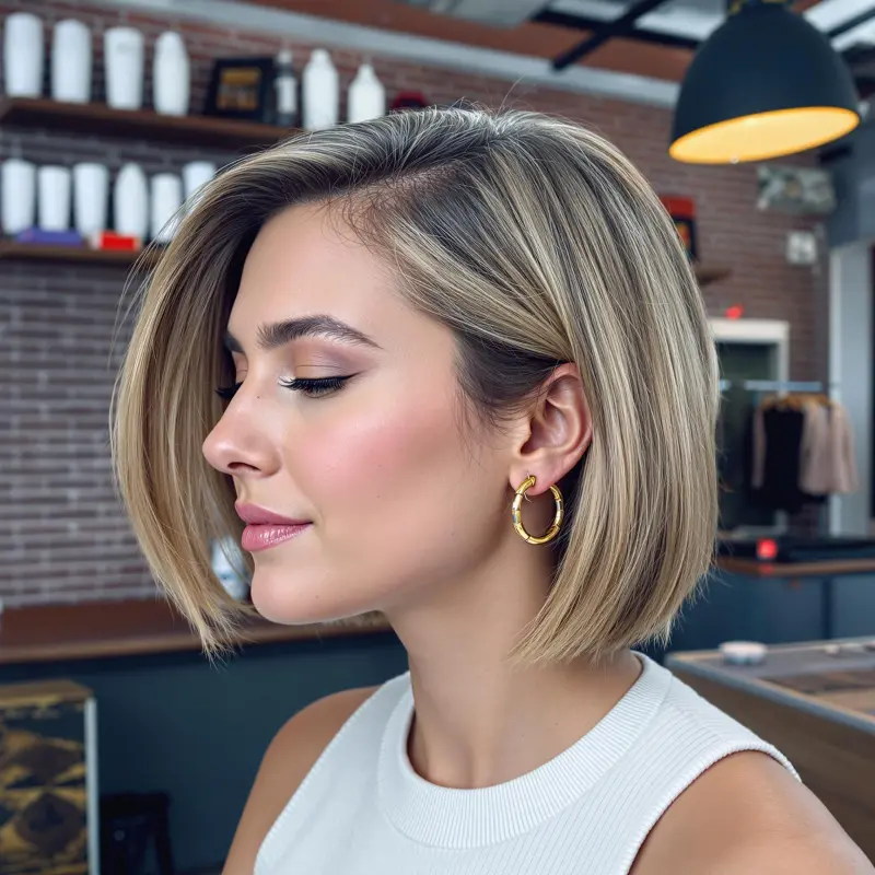 The Everlasting Charm Chop - short hair old money