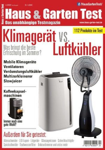 Cover: Haus und Garten Test Verbrauchermagazin No 04 2022