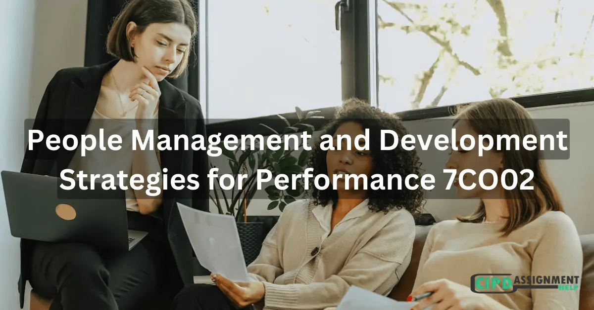 People Management and Development Strategies for Performance 7CO02