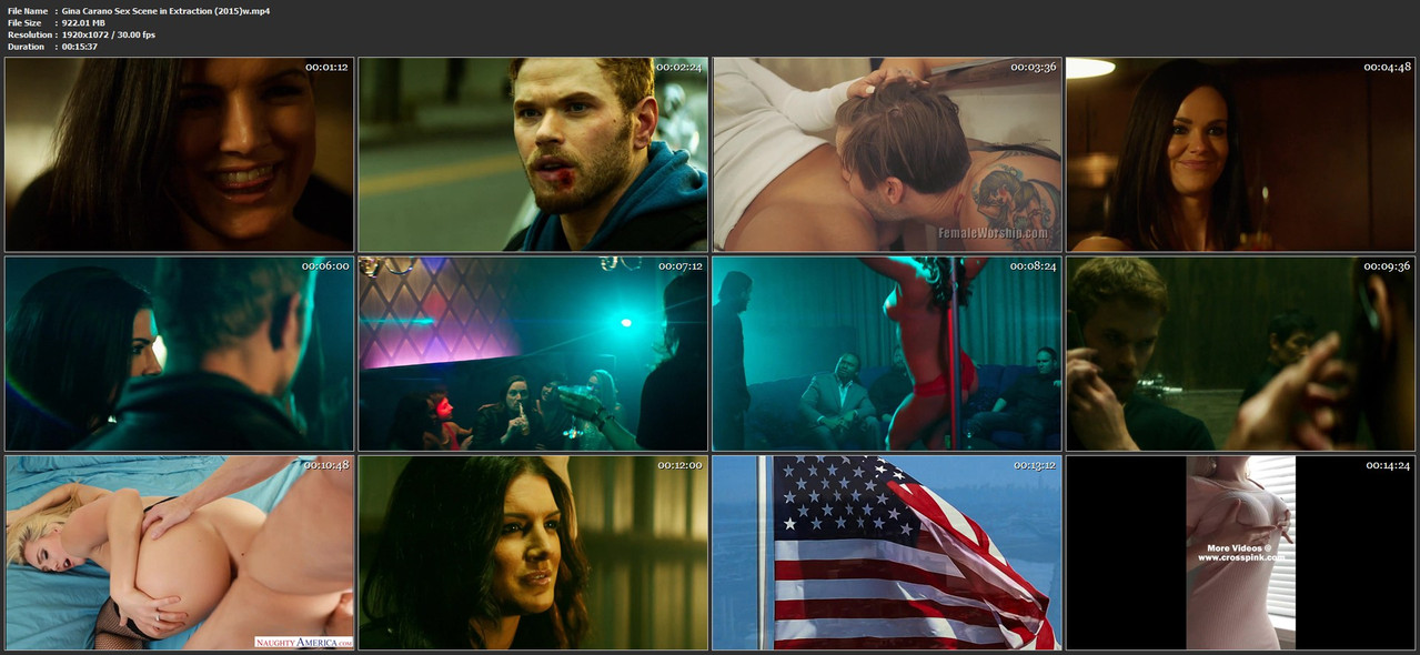 Gina Carano Sex Scene in Extraction (2015)w mp4