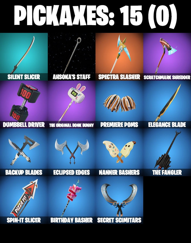 pickaxes comp