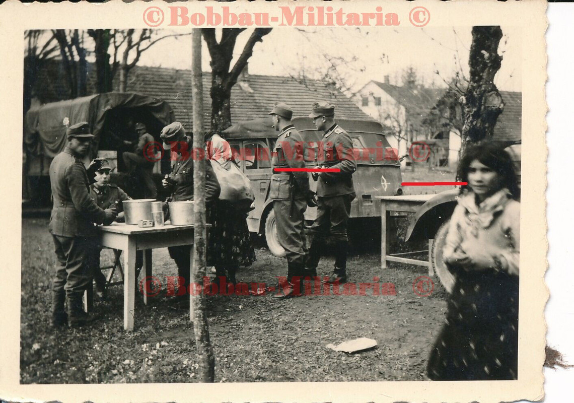 Rumänien Wehrmacht Kübelwagen Emblem Pfeil&Bogen 197.ID Zigeuner Kind gipsy