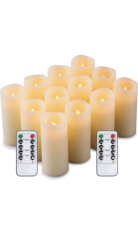 Flameless candles (each)