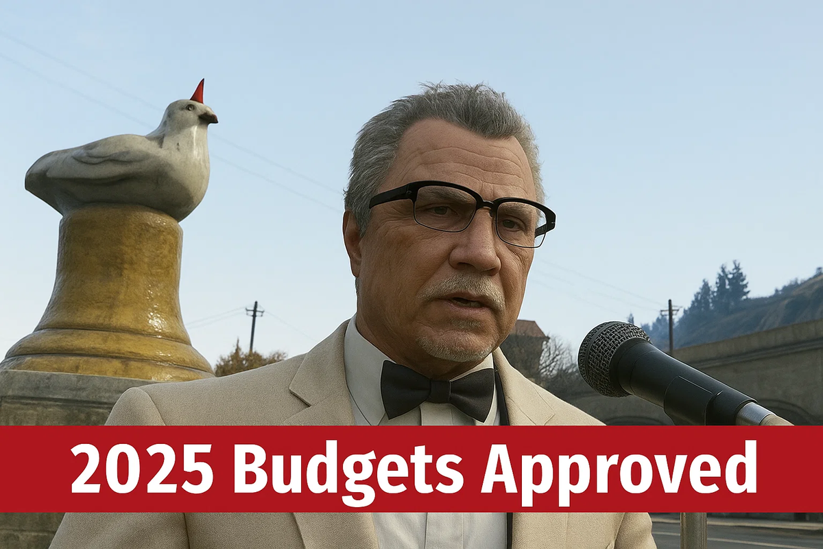 El Gobierno de San Andreas aprueba los presupuestos 2025 con una apuesta histórica por Educación, Transporte y Justicia