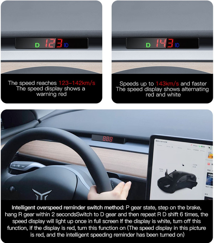 Configuration écran tesla