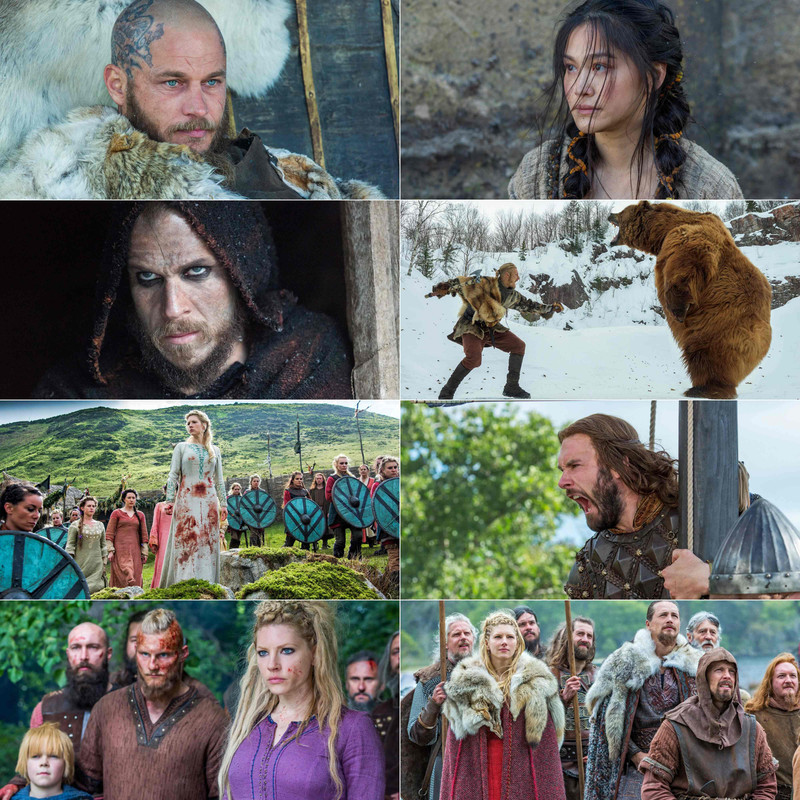 Vikings S4 (2016) Dual Audio [Hindi & English] Completed Web Series BluRay ESub screenshot