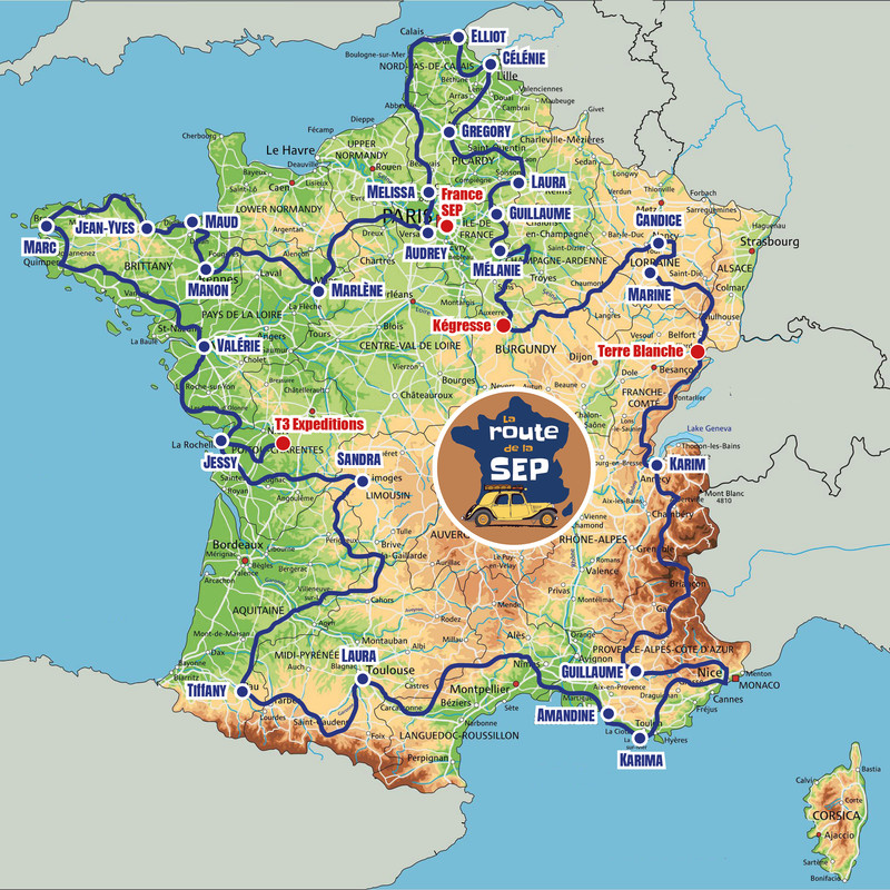 Carte TDF 2026