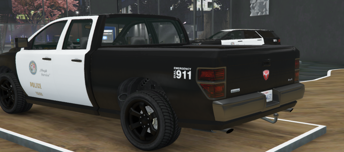 Police Bison