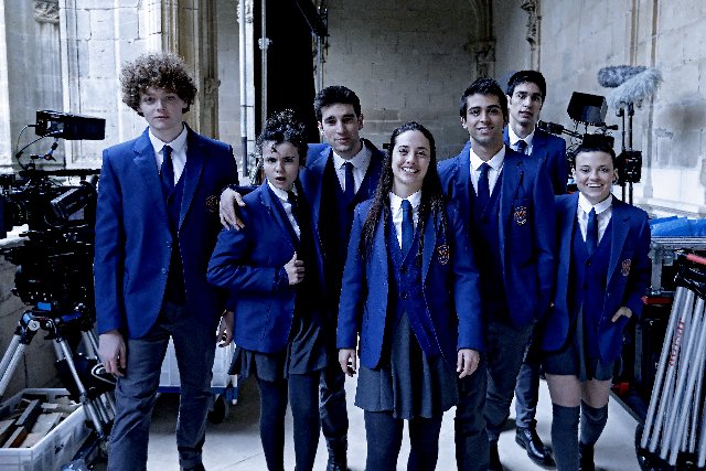 REPARTO DE LA SERIE “EL INTERNADO: LAS CUMBRES”, UNA PRODUCCIÓN DE ATRESMEDIA, GLOBOMEDIA Y AMAZON