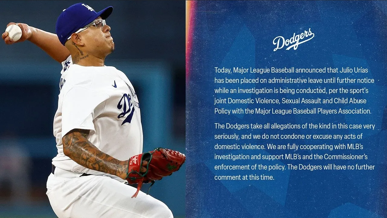 MLB Implacable: Los Dodgers toman medidas drásticas con Julio Urías