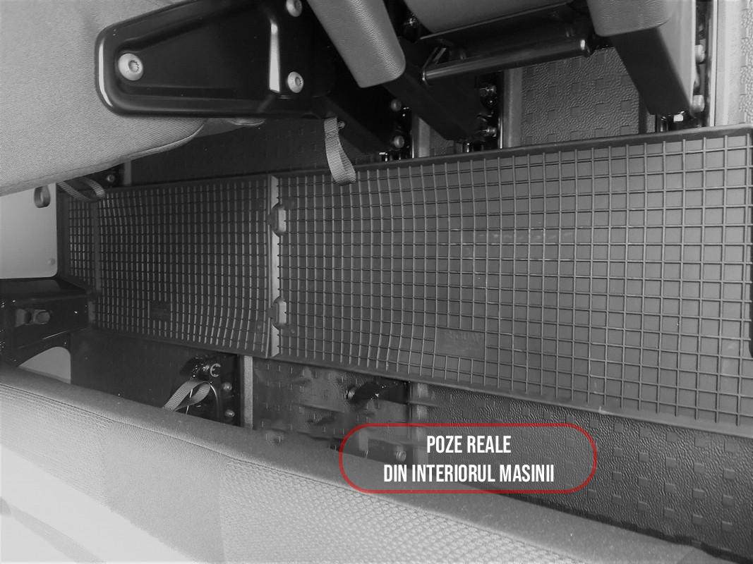 Set 2 covorase Volkswagen T 6 Transporter/Caravelle 2015- Randul 32019, din cauciuc 100%, compatibile cu autoturismul Volkswagen T