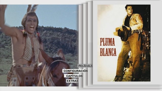 1 - Pluma Blanca [DVD9Full] [PAL] [Cast/Ing] [Sub:Cast] [1955] [Western]