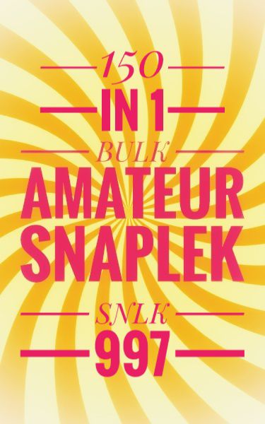 150 in 1 NEW AMÂT3UR SNAPL3K - SNLK997