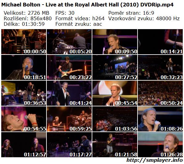 Michael Bolton - Live at the Royal Albert Hall (2010)