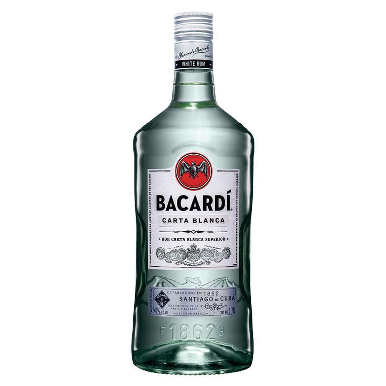 Chedraui online: Patonzota de Ron Bacardí 1.75 L a super precio (Jose jose lo aprueba).