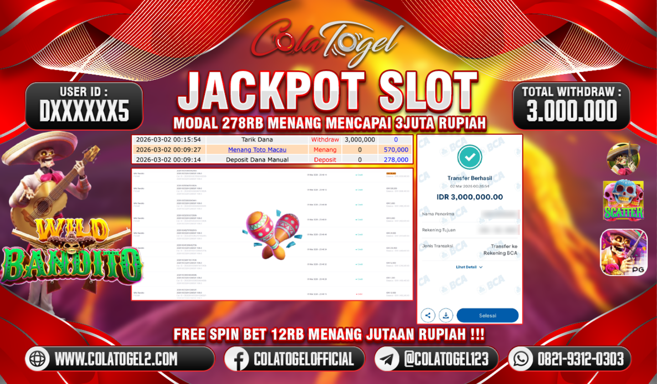 JACKPOT SLOT GACORR!!