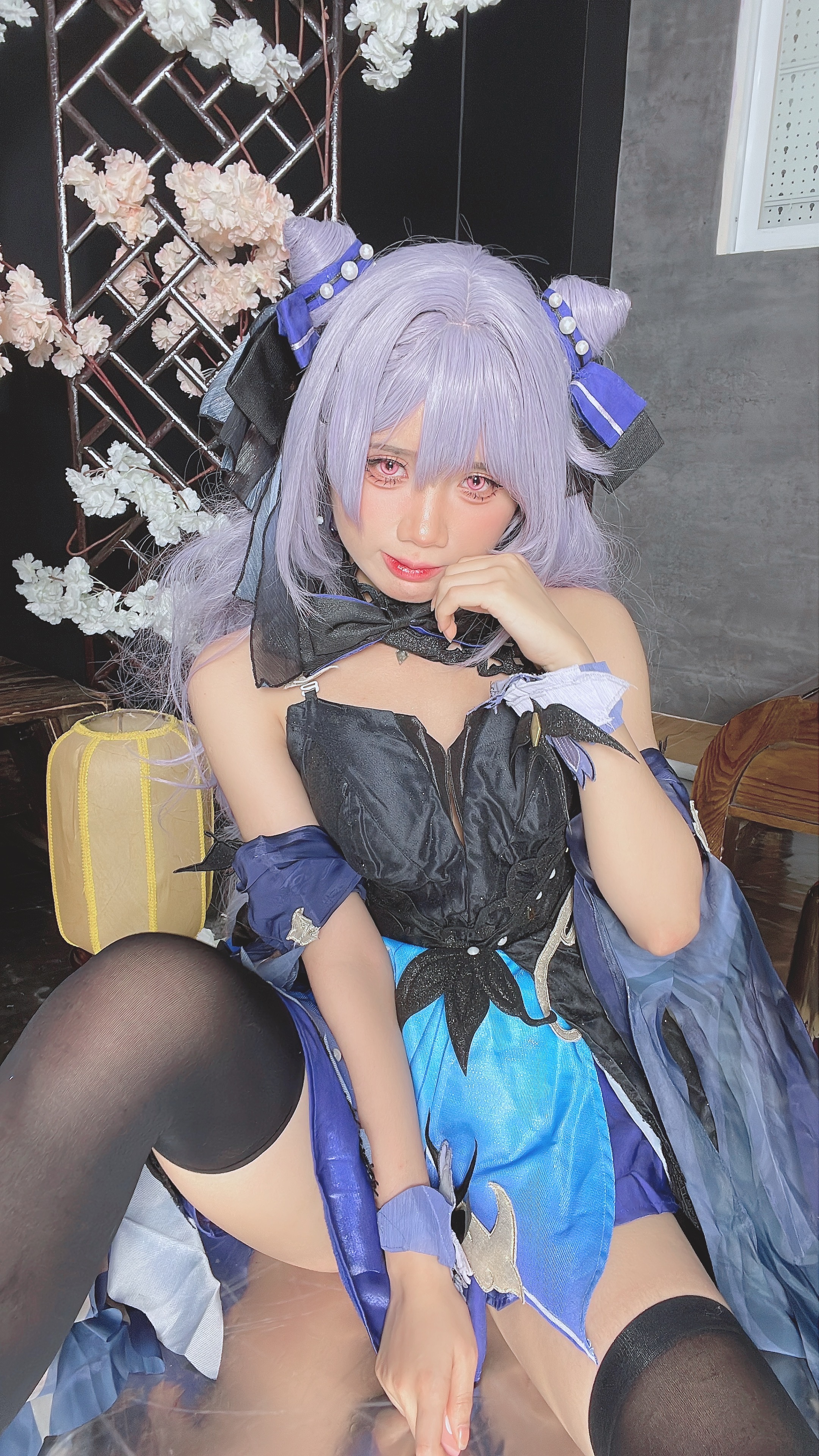 PoppaChan Keqing Cosplay (Genshin Impact) – 120 Photos 10 Videos 1.08GB插图5