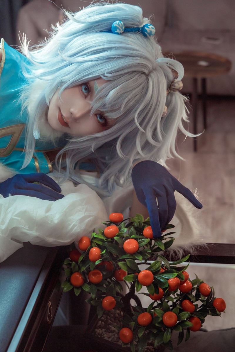 艾西Aiwest PA-15芙洛伦跃雪逢春Cosplay写真图集 高清美图合集 21P (128.7M)插图8