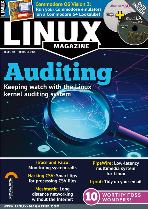 Linux Magazine USA Issue 299 October 2025