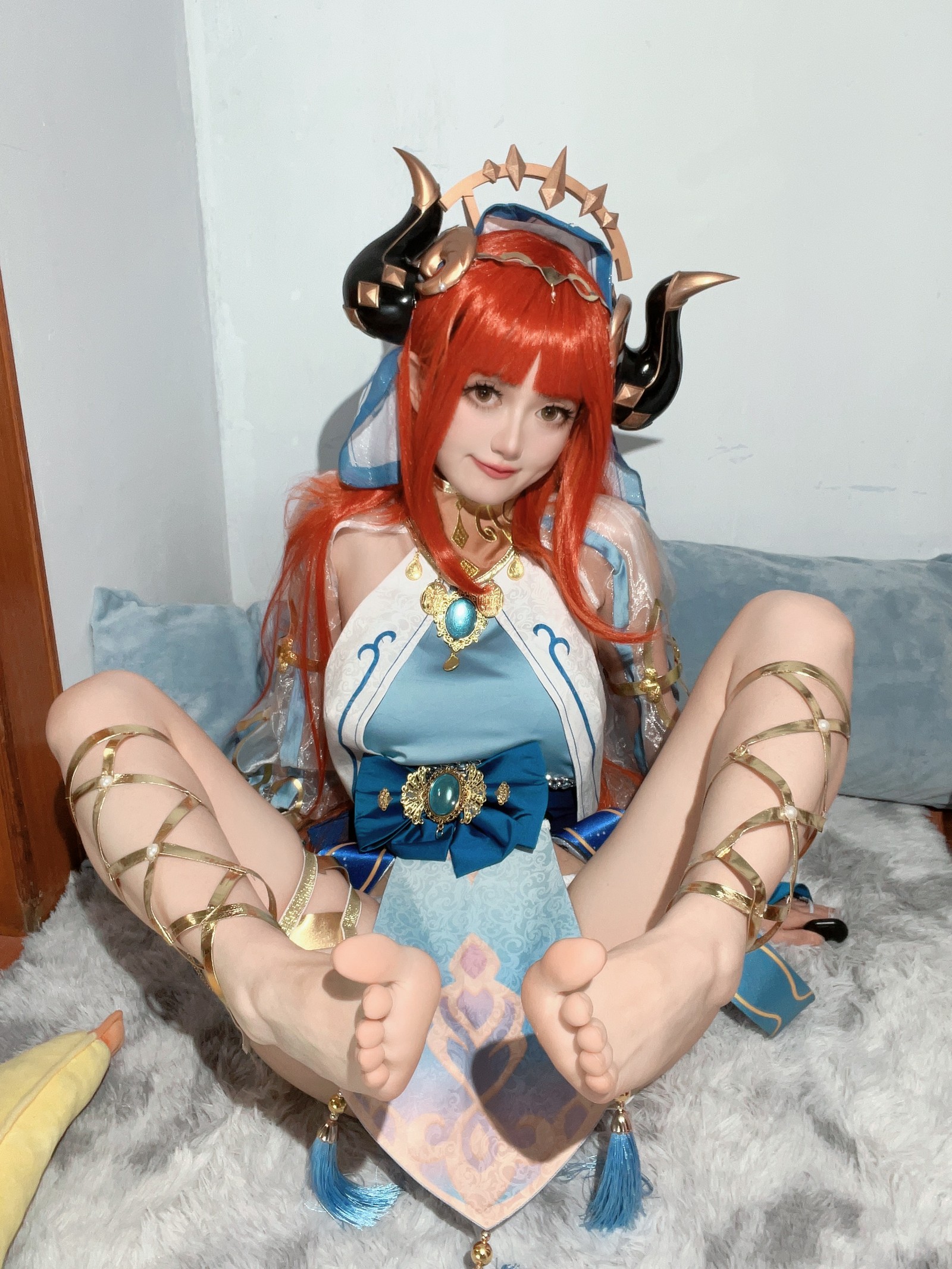 趴趴捣蛋陌 妮露 西域舞娘 Cosplay 写真集｜异域风格高清摄影（67P｜236MB）插图6