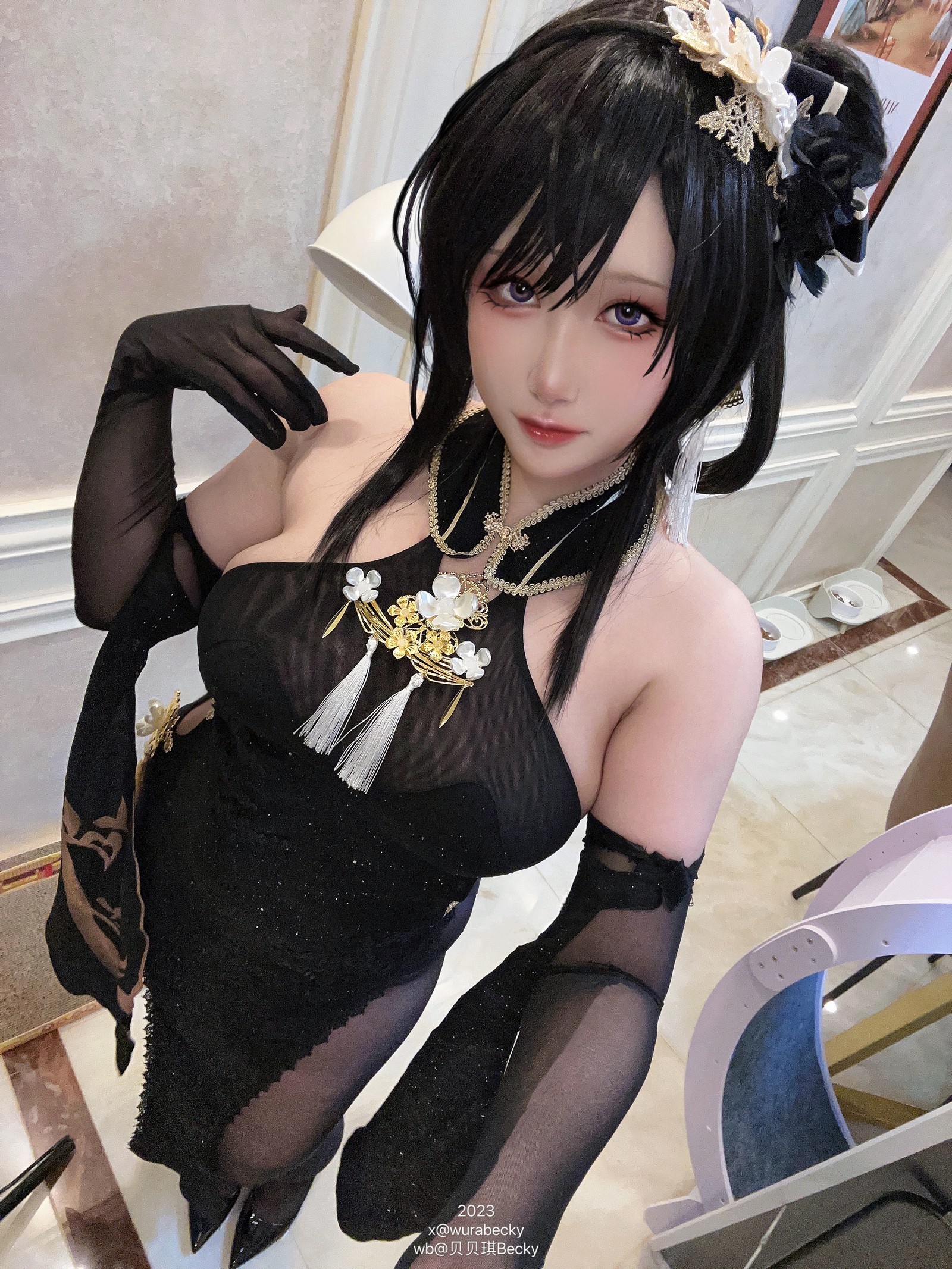 贝贝琪 Becky 镇海 Cosplay 写真集｜角色主题高清摄影（24P｜159MB）插图8