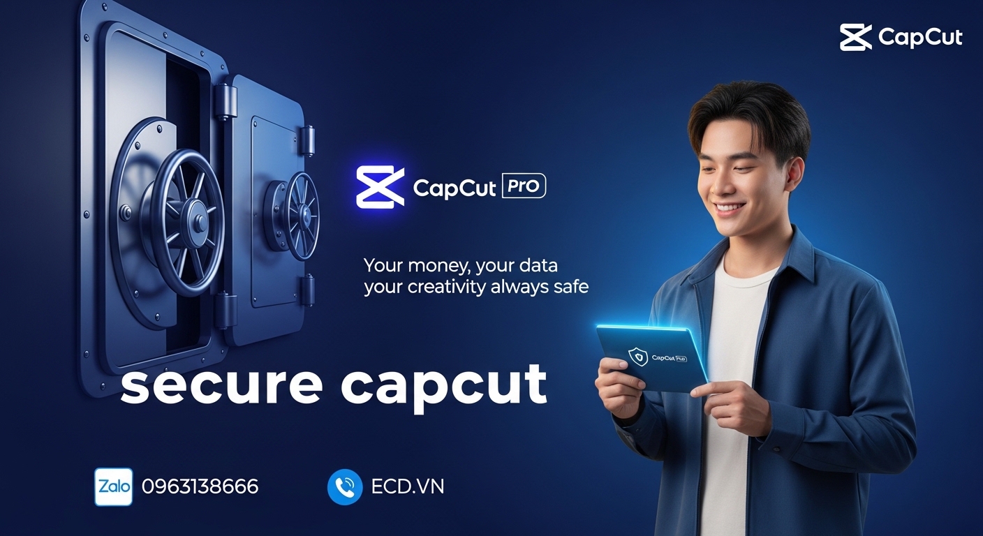 capcut pro tài khoản chung