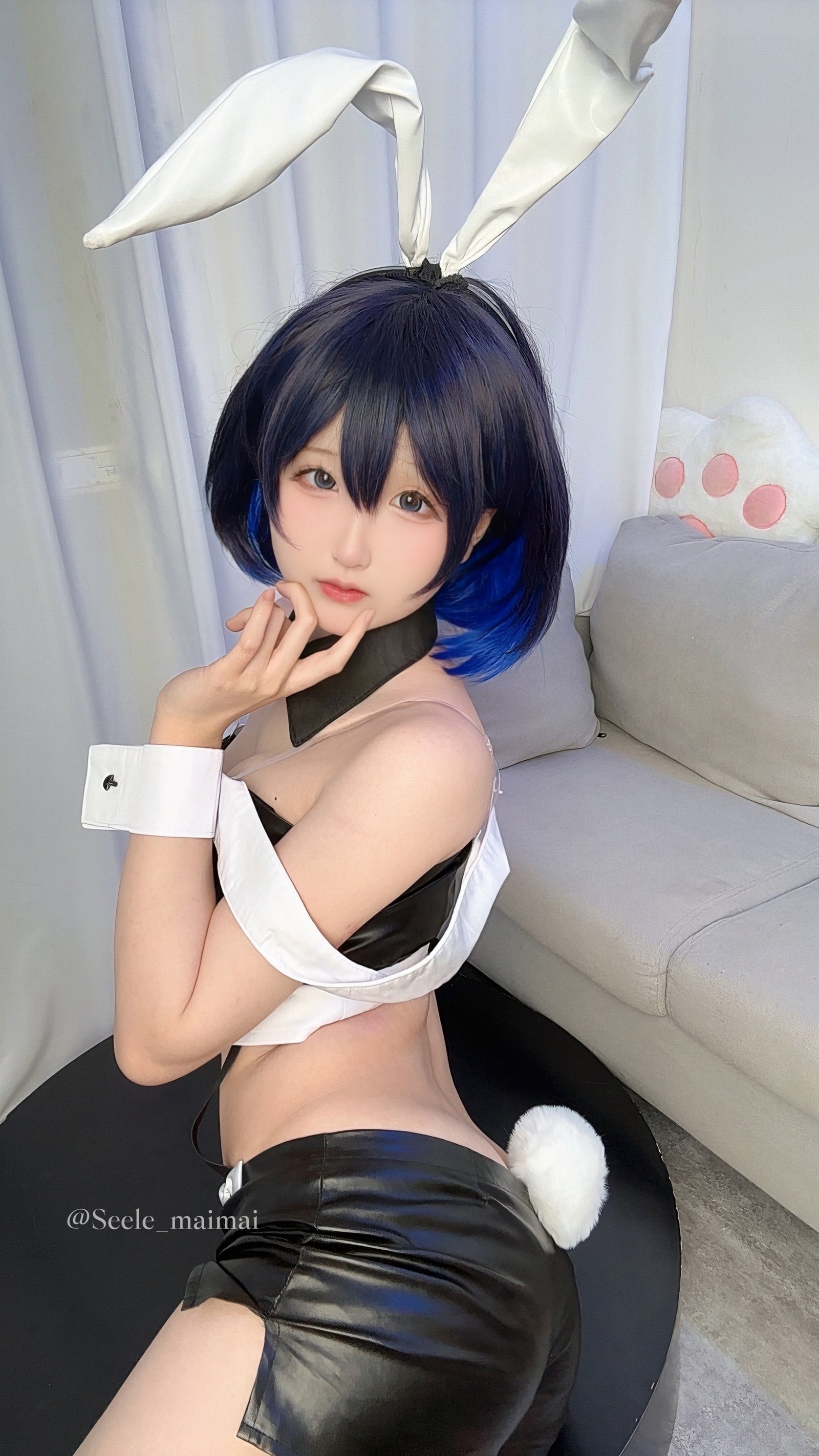 Seele麦麦兔女郎希儿 Cosplay 写真集｜崩坏3高质量高清图包（83P-147.3M）插图8