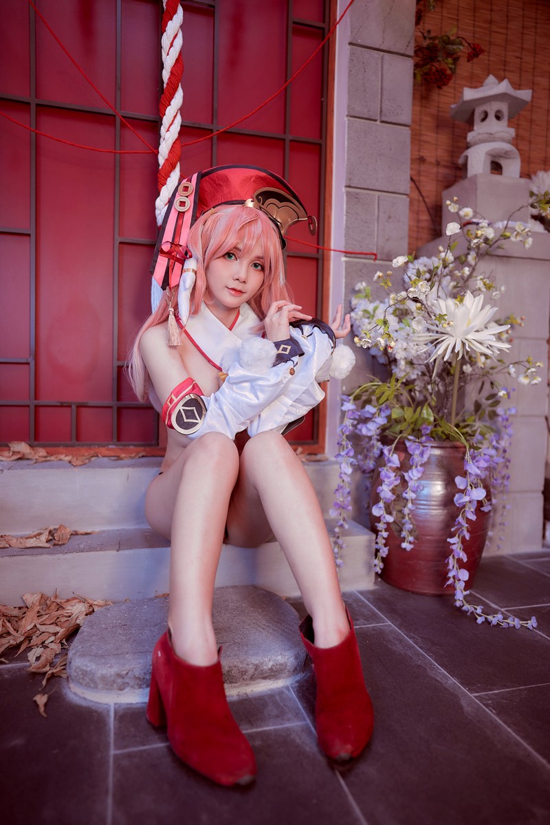 Joyce Lin2x Yanfei Cosplay Genshin Impact 高清图集 33P插图4