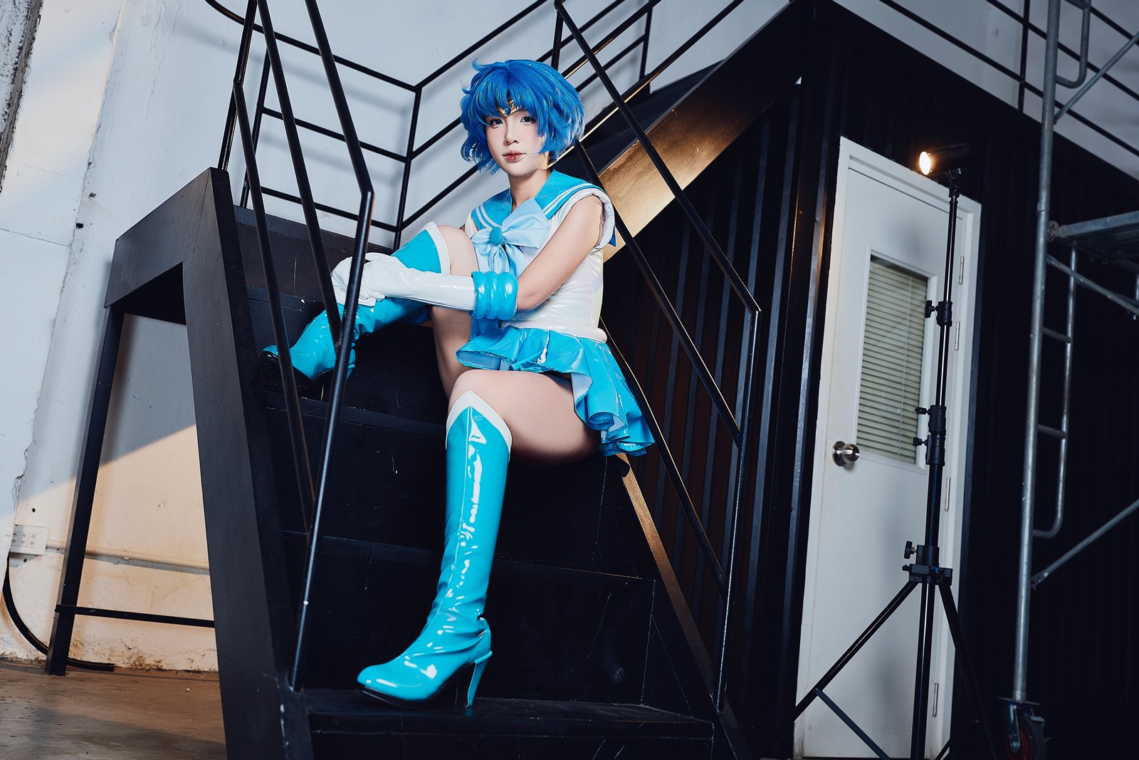 Puy Puy – Sailor Mercury 水手水星 Cosplay 写真（288P+10V-2.26GB）美少女战士插图6