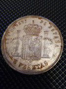 5 pesetas 1894. Alfonso XIII. PGV IMG-20191002-214742