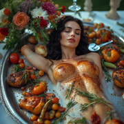 Garden wedding wom served Blackh 0 16