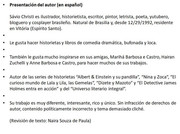 08 Presentación del autor en español