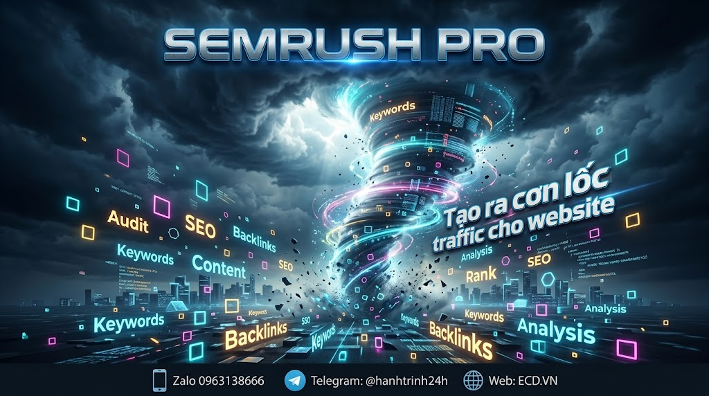 nhượng tài khoản semrush pro