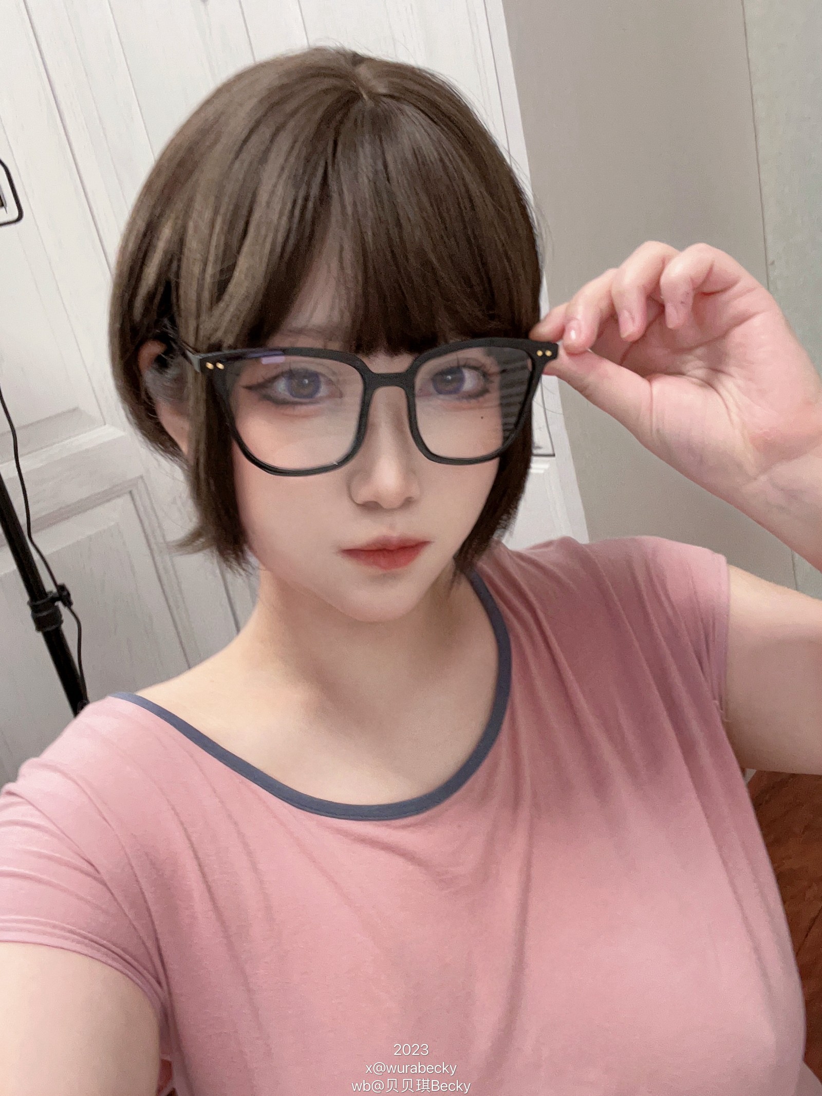 贝贝琪 Becky 眼镜姐姐 主题 Cosplay 写真＋视频合集（67P｜3V｜450MB）插图8