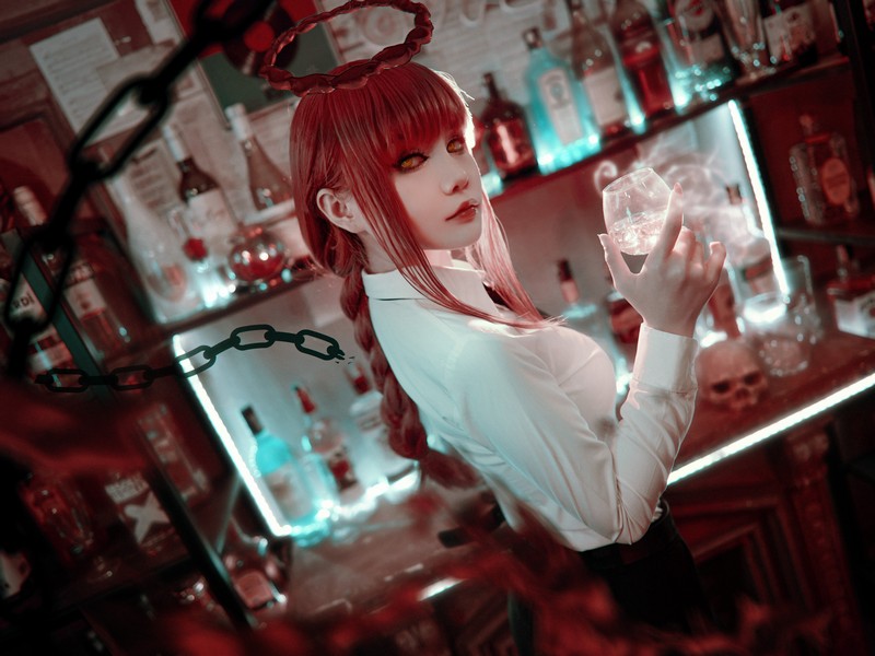 Joyce Lin2x Makima Cosplay Chainsaw Man 写真 47P插图5