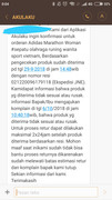 pelayanan retur beli barang dari Bukalapak lewat Akulaku sangat mengecewakan