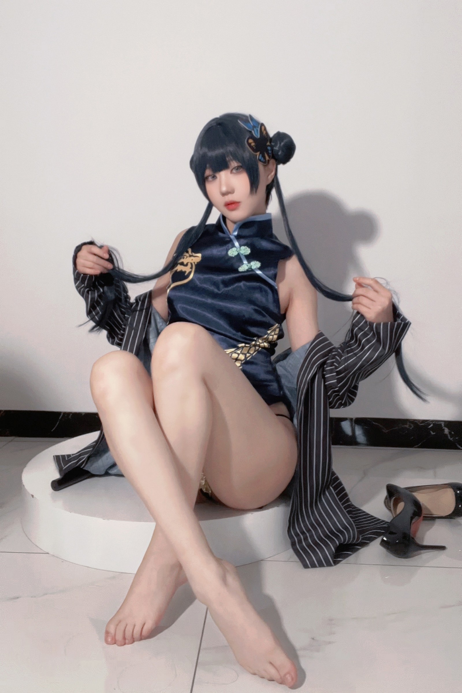 无影喵喵 妃咲 Cosplay 写真＋视频合集｜高质量摄影作品（85P｜13V｜1.67GB）插图5